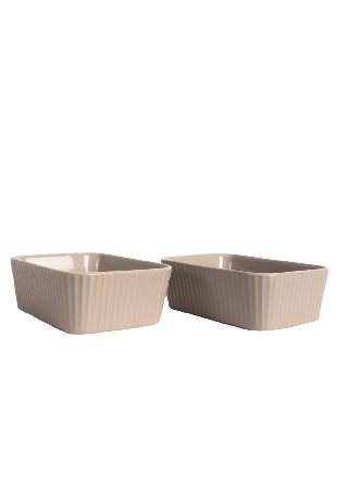 Sagaform Flora Ugnsform Mini, 2-Pack Ugnsformar Beige MINI