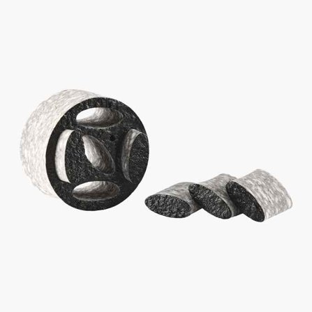 Biltema - Lyddempende ventilasjonsfilter Ø 100 mm