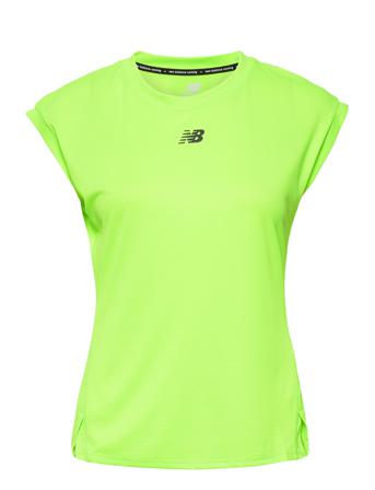 Nb At Nvent Tee T-shirts & Tops Short-sleeved Grön New Balance