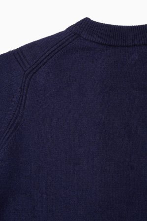COS Women's Maglione In Cashmere in Blu