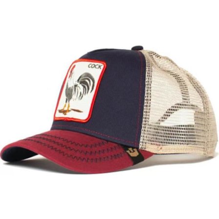 Truckerkeps med nät för män och kvinnor - Djurmotiv - Snapback-keps - Hiphop-hatt
