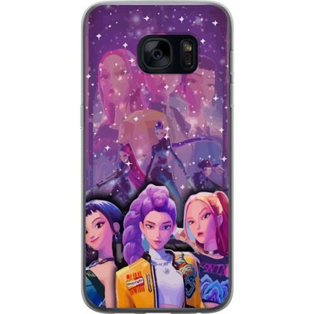 Kompatibel Mobilcover til Samsung Samsung Galaxy S7 Kpop Demon Jægere Zoey Mira Aya Frontline Stjerner Forenet Magi