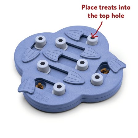 Nina Ottosson - Nina Ottosson Hide N Slide Komposit Lila Aktiveringsleksak - Hundleksaker