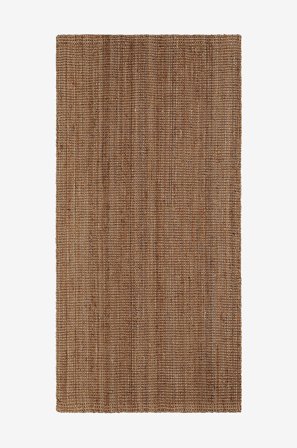 KM Home - Jutetæppe Agra - Natur - Jute- & sisaltæpper - 75X150 - Fra Homeroom