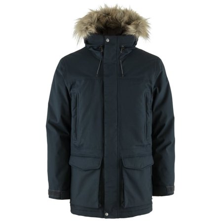 Fjällräven Nuuk Lite Parka L - male - Dark Navy - Parkas