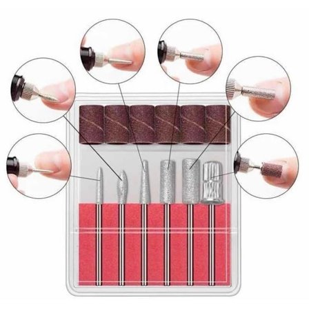 Neglefil med 6 bits (Elektrisk)