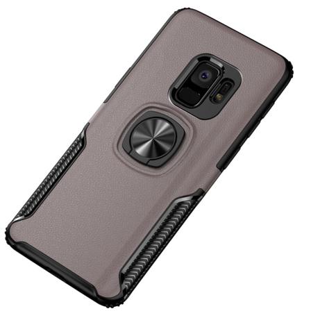 Exklusivt Skal med Kickstand (LEMAN) - Samsung Galaxy S9 Plus Roséguld