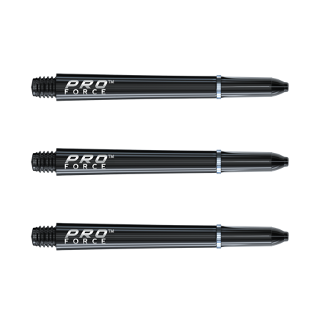Winmau Pro Force Shafts | Winmau Medium / Black