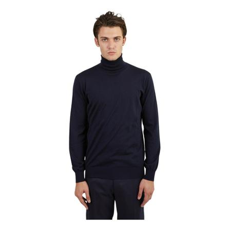Kangra Turtlenecks blå, Herr Stickade tröjor, Herr, Storlek: XL