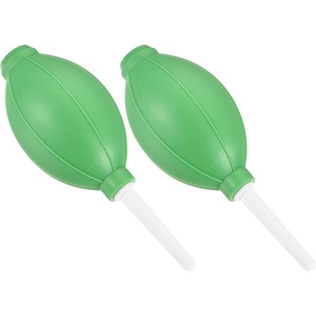 2-pakning støvball luftblåser - utstyrsrengjøring gummi fjerner støv og overfører væske, gjelder for datamaskin/kameralinse/planter (5,79 x 2,09 