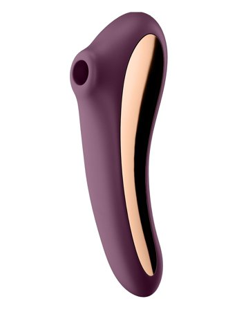 Satisfyer Satisfyer Dual Kiss Purple - Purple - ONE SIZE