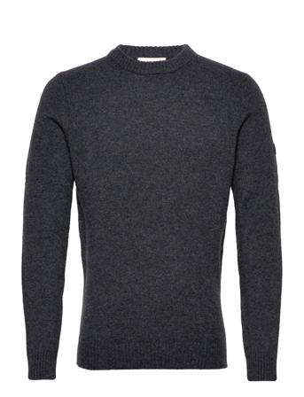 Bs Hugo Regular Fit Knitwear Neulepaita Pyöreä Kaula-aukko Musta Bruun & Stengade