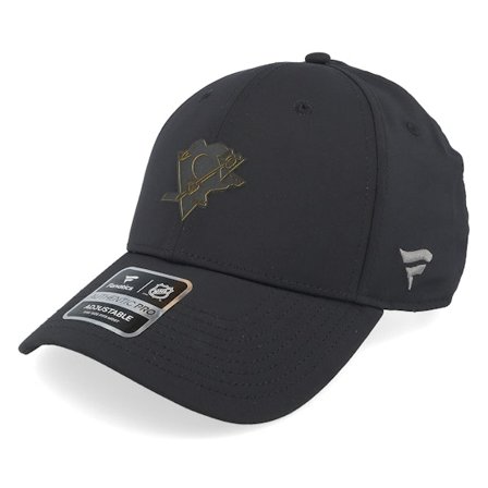 Fanatics - Pittsburgh Penguins Authentic Pro Road Black Adjustable Adjustable Black Cap - NHL @ Hatstore