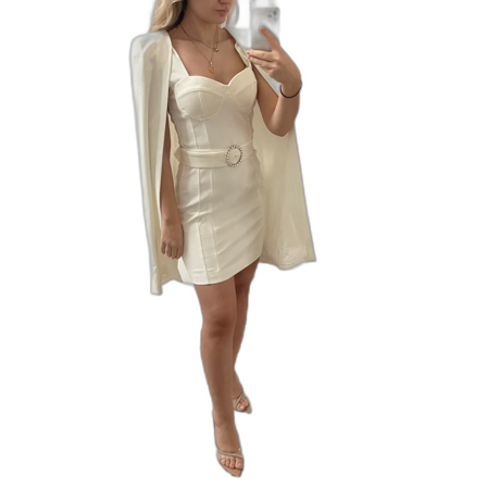 Lavish Alice Cape Dress