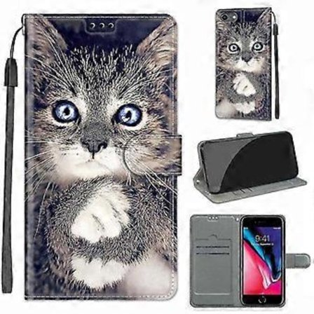 Iphone 8/ 7/ Se Kissa Puhelinkotelo