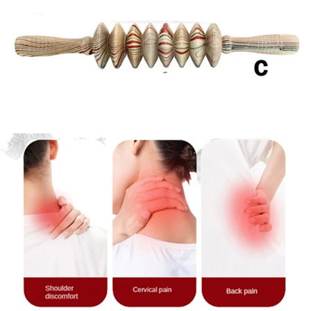 Naturlig Bøk Tre Nakke Skulder Rygg Massasje Skrape Tre Guasha Pinne for Massasje Gouache Terapi SPA Skjønnhetssalong Helse