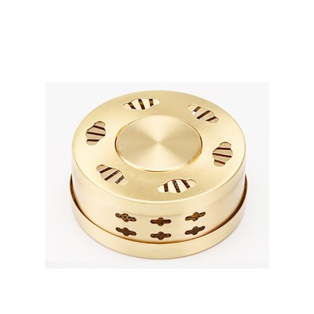 Moxibustionslåda i koppar, rökfri moxibustion, hälsosamt massageverktyg, bärbar smärtlindring och hydroterapiutrustning