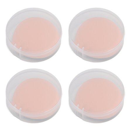 4 kpl Vihreä Vesipisara Pehmeä Puuterivippa Meikkisieni Säilytyslaatikolla