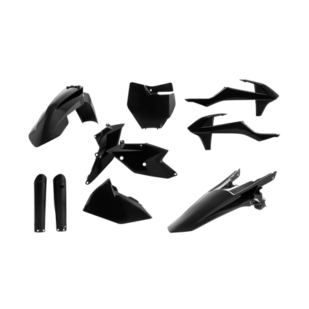 Kit Plastiche Completo Acerbis KTM Nero - KTM 250 SX 2017-2018