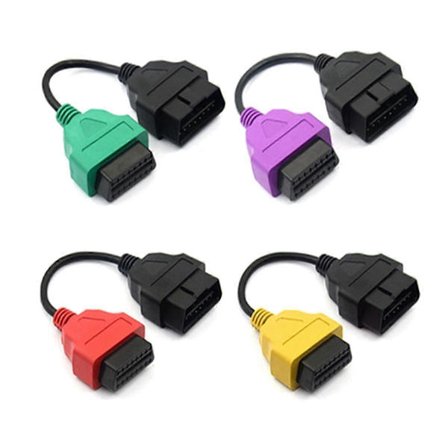 För ECU Scan Adapter OBD OBD2 Kontakt OBD2 Scanner Diagnostikkabel för ECU Scan Verktyg