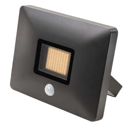 SG Armaturen Flom Maxi Lyskaster grafitt, 42 W, 4000K Med sensor, Belysning