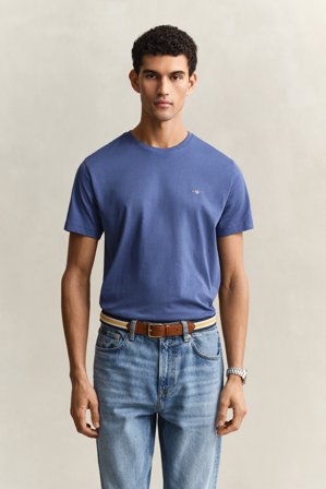 GANT Herren Regular Fit T-Shirt (4XL) Blau