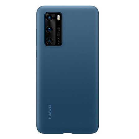 Huawei P40 Silicone Case - Blue