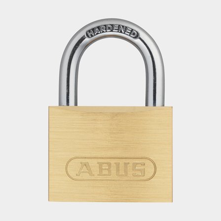 Vorhängeschloss ABUS 713/50, Ø7.5 mm, Messing - Boot