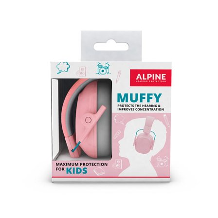 Alpine Hearing Protection Høreværn Muffy Kids / Børn Pink, Tøj & Bolig, Rejsetilbehør, Ørepropper