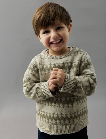 name it Nmmoscar Ls Knit - Beige - 86