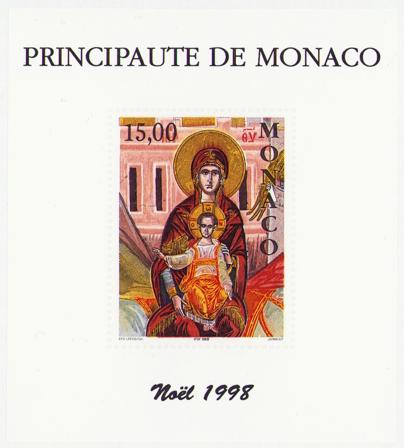 Monaco 1998 - YT BF 79 (2179) - Postfrisk miniark