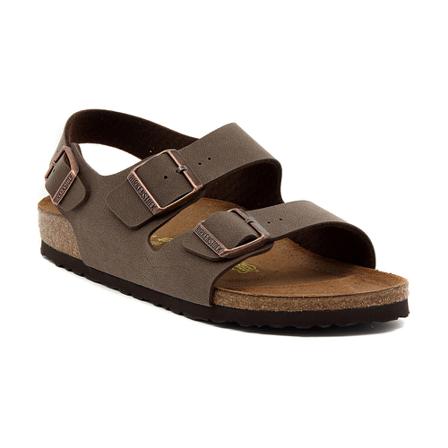 Birkenstock Sandalen Milano Calz S MIINTO-f677cc5b138d455be82e , Bruin , unisex , Maat: 43 EU