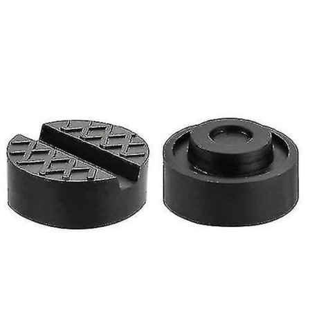 2-pack gummiblockbuffer hydraulisk domkraft bilkudde bil lyft auto solid skydd Bott