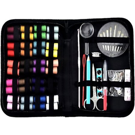 128-Piece Sewing Kit for Household, Convenient and Practical Sewing Box, Multifunctional Hand Sewing Set