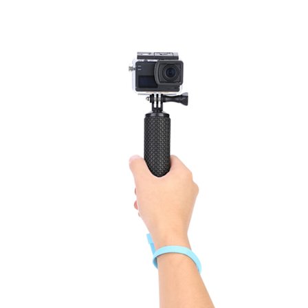 Anti-Slip Flytande Bobber Stick Flytande Handtag Monopod för Gopro SJCAM Xiaomi Yi (Blå)