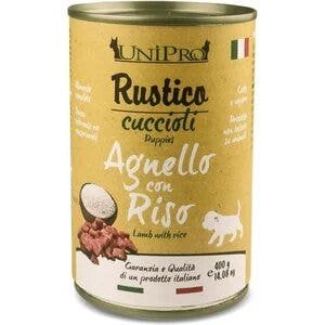 Unipro Rustico Cibo Umido Agnello E Riso Per Cani Cuccioli
