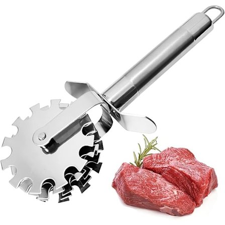 Lihanmureuttaja, naudanlihapihvin mureuttaja keittiötyökalu keittiöön, kotiin, ravintolaan, kätevä ja nopea (19,3 × 7,2 × 4 cm)