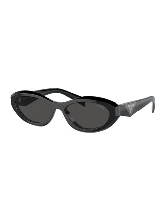 Prada Sunglasses made of acetate in black with lens in polyamide in dark grey