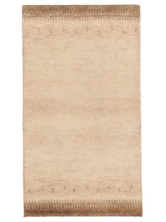 Gabbeh Indo Fine Rug Modern Orange/Beige (Wool, India)