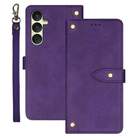 IDEWEI Suojakotelo Samsung Galaxy A35 5G:lle PU-nahkainen läppäkotelo korttipaikalla LGL