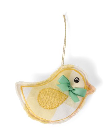 Lexington Lille fugl pynt, gul