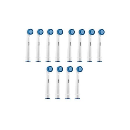Ersättningsmunstycken - Oral B - Sensitiv - 12 stycken - Mjuka borsthuvuden - Ideal för känsliga tänder