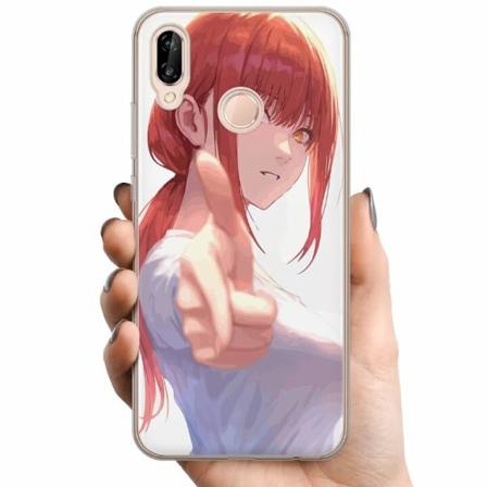 Huawei P20 Lite Tpu Mobilskal Makima Chainsaw Man