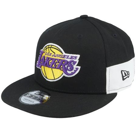 New Era - NBA Noir snapback Casquette - Los Angeles Lakers Multi Patch 9FIFTY Black Snapback @ Hatstore