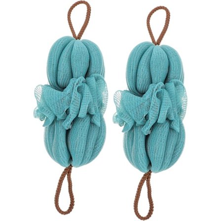 Pieces Mesh Badehåndkle Eksfolierende Kroppshåndklær Badesvamp Skrubber Skrubbehåndkle Badehåndklær Massasje Badeblomst Verktøy