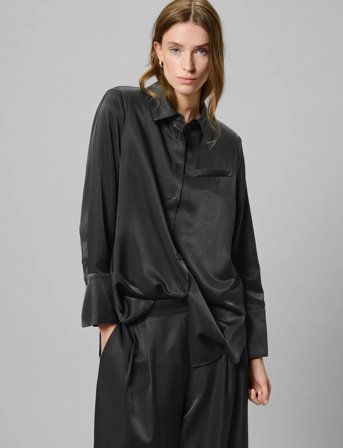 My Essential Wardrobe Mwestelle Shirt - Black - 34