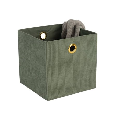 Kurv LIDO LEO 30x30xH30cm, grønn