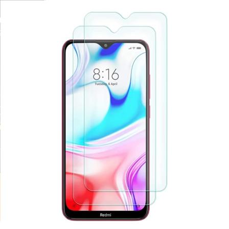 2-PACK Xiaomi Redmi 9C NFC skærmbeskytter Standard HD 0,3 mm Transparent