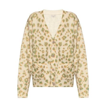 Dries Van Noten Cardigan with animal motif inbo, Herre Cardigans