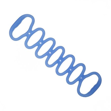 Multi-ring gelé tube bryst ekspander yoga pilates boksing kjerne trening tube belte